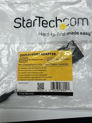 StarTech MDP2VGA   Display Port to VGA Video Adapter Converter MDP2VGA NEW FAST