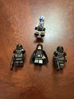 Legos Star Wars Mini Figures Luke Skywalker , Dark Troopers, And Clone Trooper !