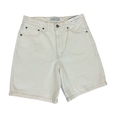 NEW ABERCROMBIE FITCH The 7" Dad Shorts 27 4 High Rise Denim NWT 70