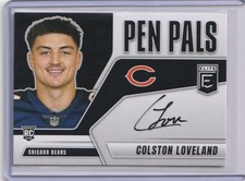 2025 Donruss Elite COLSTON LOVELAND Pen Pals Auto On Card Rookie RC #PP-CLO