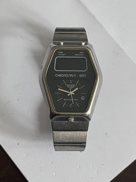 Heuer Chronosplit GMT (for parts)