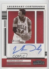 2021-22 Panini Contenders Legendary 168/199 Charles Oakley #LC-CHO Auto 1q7