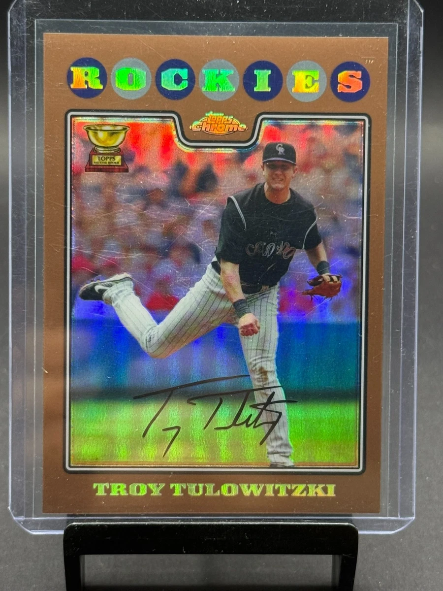 Troy Tulowitzki Rookie Baseball Sports Trading Cards & Accessories
