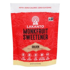 Monkfruit Sweetener Golden 8.29 Oz(Case Of 10)