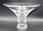 Art Glass STEUBEN #8020 GEORGE THOMPSON Large THUMBPRINT VASE, 9 1/2" H