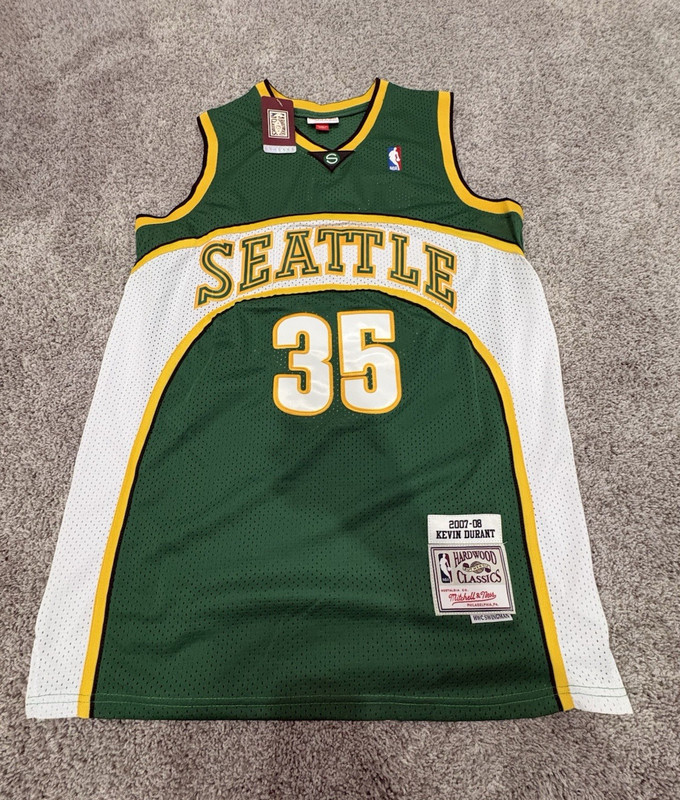 Mitchell & Ness Kevin Durant #35 Seattle Supersonics NBA Jersey Men’s L