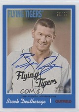 2019 Heritage Minor League Edition Real One Blue 93/99 Brock Deatherage Auto uk2