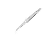 Excelta 31-SA-C Tweezers, Reverse Action, Oblique Anti-Mag. SS, 4.5' OAL