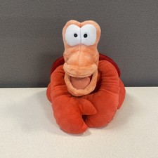 Disney Store Sebastian Little Mermaid Stuffed 9" Plush Bean Bag Toy Red Lobster