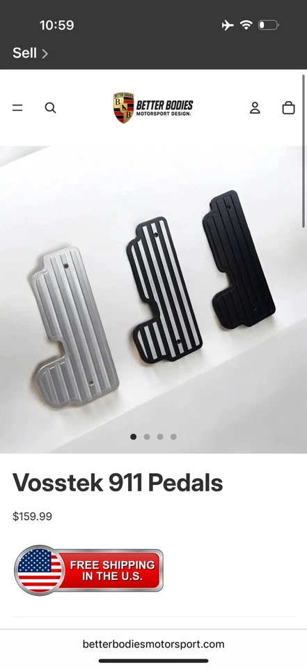 Metal Porsche 911 Pedal - Image 2 of 2