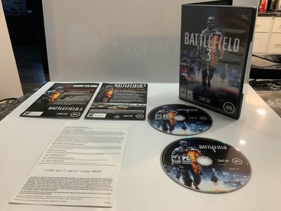 EA Dice Battlefield 3 PC Video Game Complete with box see photos