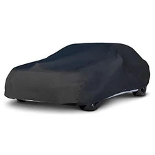 Indoor Stretch Car Cover, Luxury Indoor Size 2: Fits up to 14'2" Black