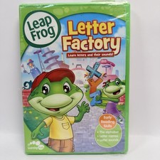 LeapFrog: Letter Factory DVD 2003 New Unopened Sealed Read Description 