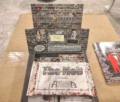 (1 Pack) 2023 Historic Autographs The Mob Series 2 - 10 Cards From Fresh Box