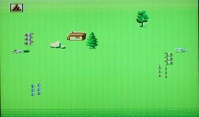 (cassette/instruction only) NORTH&SOUTH Waku Waku Civil War Famicom FC