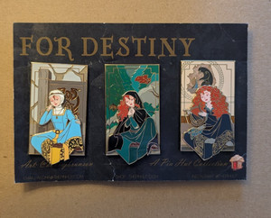 Disney Fantasy Pin ThePinHut Merida For Destiny Trio LE 60