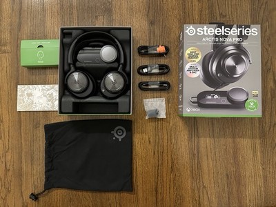 SteelSeries Arctis Nova Pro Wired Over-Ear Gaming Headset for Xbox, PS5, PC, Swi
