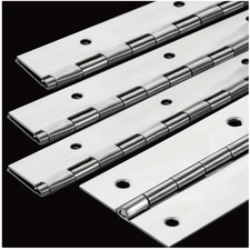 4Pack Stainless Steel Piano Hinge Set
