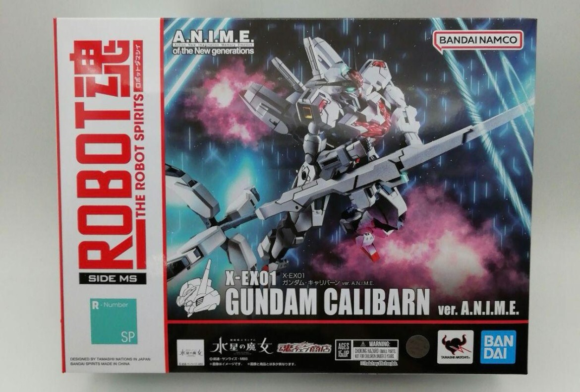Gundam Calibarn Bandai THE ROBOT SPIRITS SIDE MS X-EX01 ver. A.N.I.M.E. Nuevo