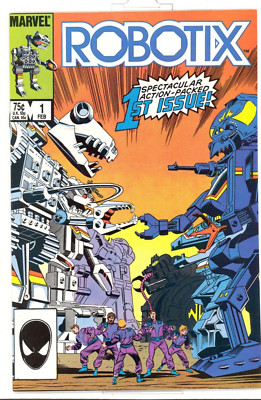 Robotix #1 Near Mint/ Mint (9.8) 1986 Comico TV Comic