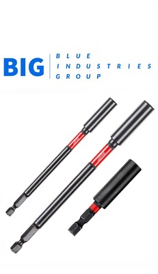 Milwaukee magnetische Bithalter 60 mm 152 mm & 305 mm Shockwave Impact Duty 3er Pack