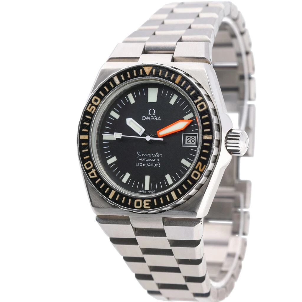 Omega Seamaster Ploprof 166.0251 with 38mm Steel case and Black