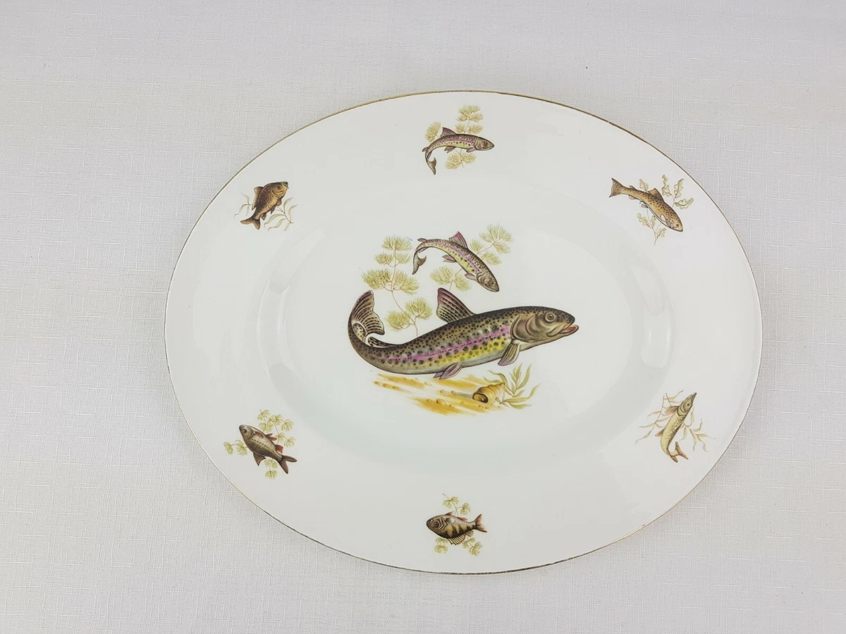 Fish cheap serving platter