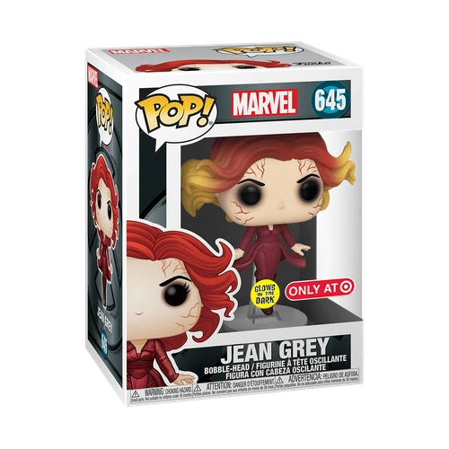 Funko Pop! Vinyl: Marvel - Jean Grey (Glows in the Dark) - Target (Exclusive)...