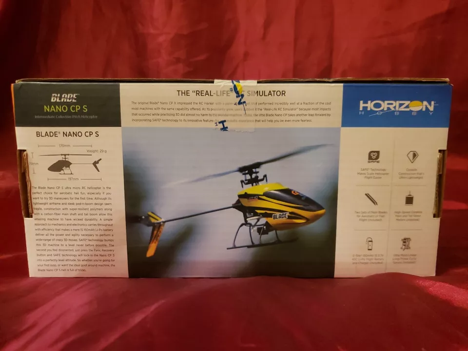 Blade Nano CP S BNF RC Helicopter BLH2480 Horizon Hobby Discontinued - Image 3 of 4
