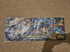 YUGIOH GEARGIA RAMPAGE PLAYMAT SEALED STRUCTURE DECK RUBBER OFFICIAL