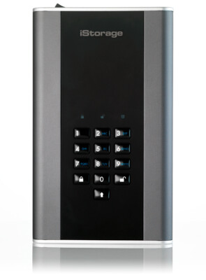 iStorage DiskAshur DT2 4TB - Sicher verschlüsselte Desktop Festplatte