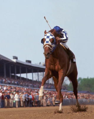 Secretariat Kentucky Derby Remote Photo 8'' x 10 - 24'' x 30'' 