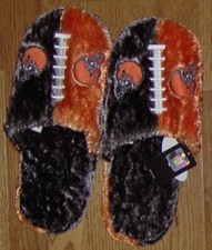 Cleveland Browns Plush Slippers FREE SHIPPING