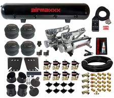 Valves 7 Switch 580 Chr Air Compressors Tank Air Ride Kit For 58-64 Chevy Impala