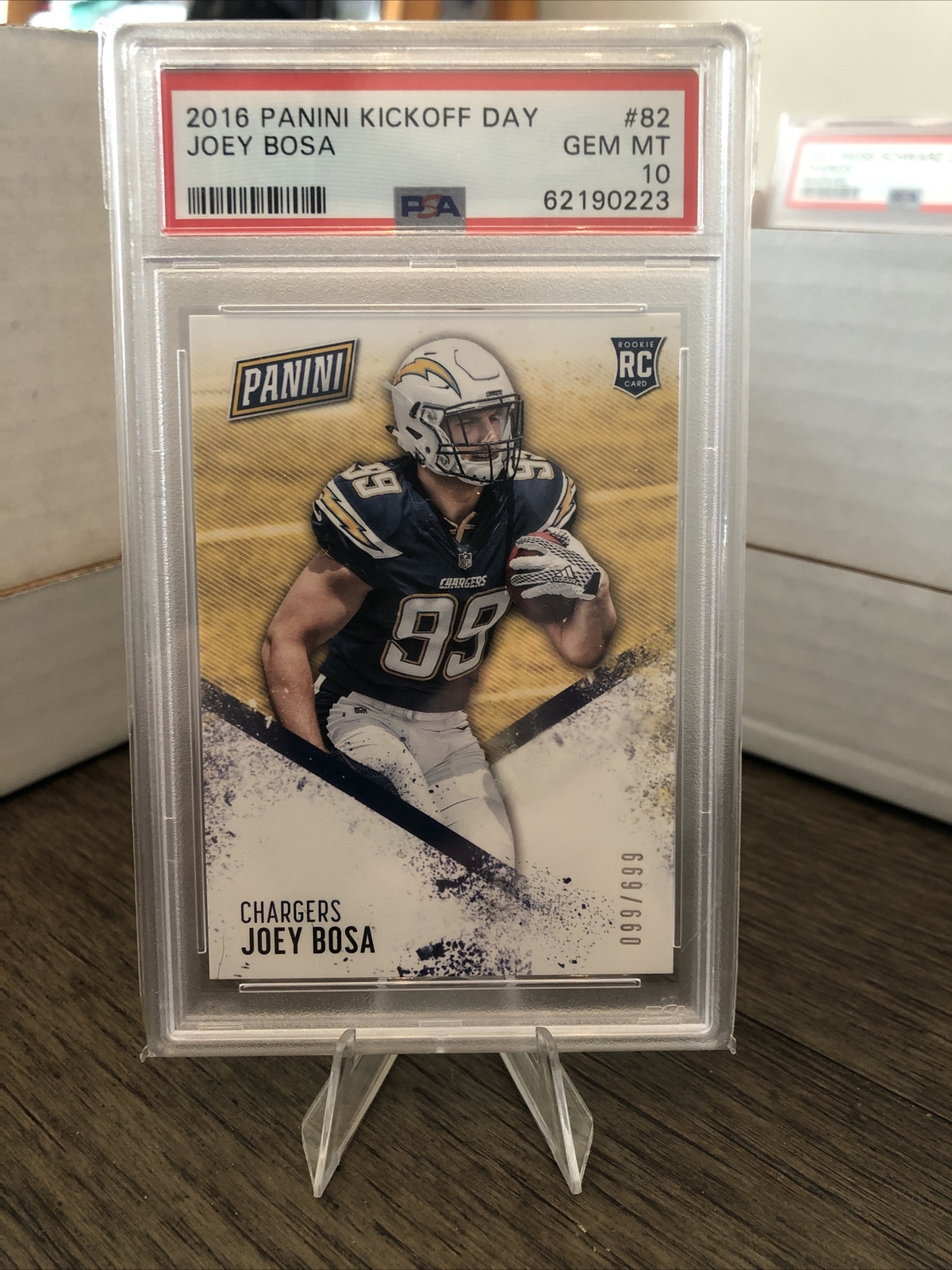 Joey Bosa Panini Kickoff Day #82 Base
