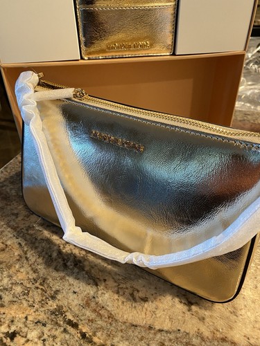 MICHAEL KORS JET SET CHAIN CROSSBODY BAG + CARD CASE WALLET GIFT BOX NWTs - Picture 8 of 15