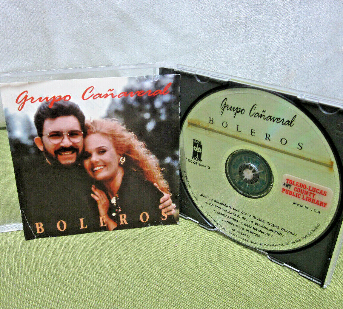 GRUPO CANAVERAL Latin couple Boleros CD salsa 1990s Besame Mucho