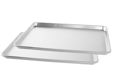 Naturals Big Baking Sheet, 2 Pack, Silver
