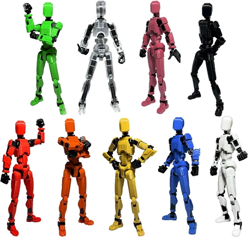 T13 Action Figure,Titan 13 Action Figure Toy Robot,3D Printed Jointed Movable - Picture 14 of 104