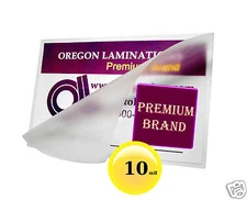 10 Mil Legal size Hot Laminating Pouches 9 x 14-1/2 [100/pack] Clear 9x14.5