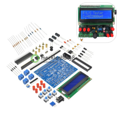 DIY LED Capacitance Frequency Inductance Tester Meter / 51 microcontroller NEW