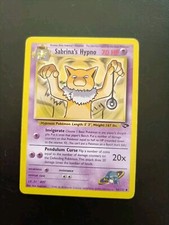 Sabrina’S Hypno 56/132 - Set Gym Challenge - Eng English Pokémon Karten