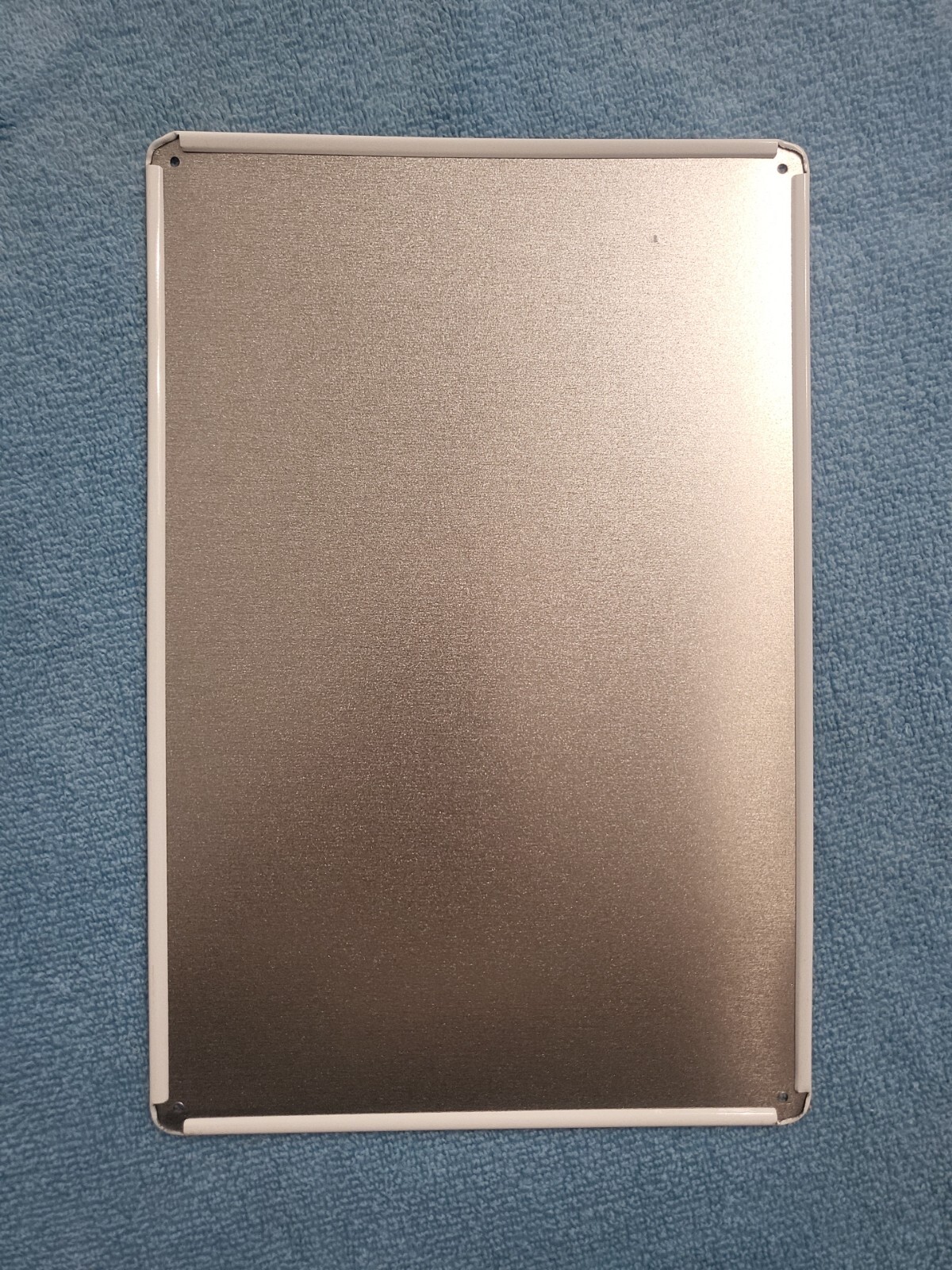 American Football Tin Sign 12"×8" Let's Play the Game Vintage Style - Brand New