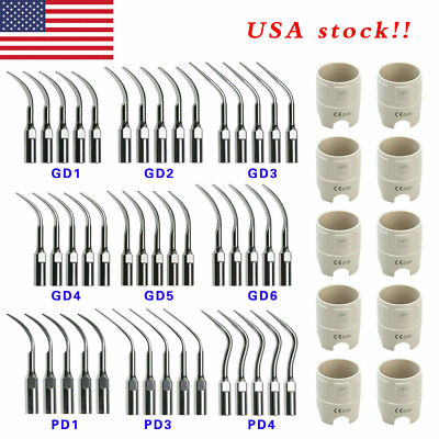 10 Dental Ultrasonic Scaler Tip Wrench For DTE/SATELEC / 5pcs Tips Scaling Perio