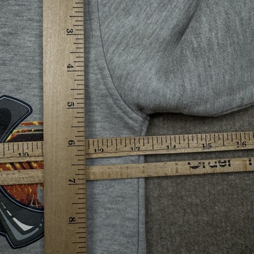 Star Wars Toddler Hoodie Size 5T Gray Vintage Y2K Dart Vader Pullover YOUTH - Picture 6 of 9