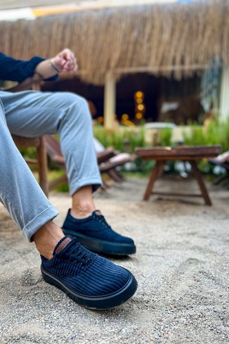 Chekich CH173 Men's Sneakers, Leather Fashion Shoes Black - 第 4/4 張圖片