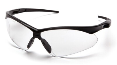 Protective Eyewear READERS BIFOCAL Reading Safety Glasses CLEAR LENS ANSI Z87+