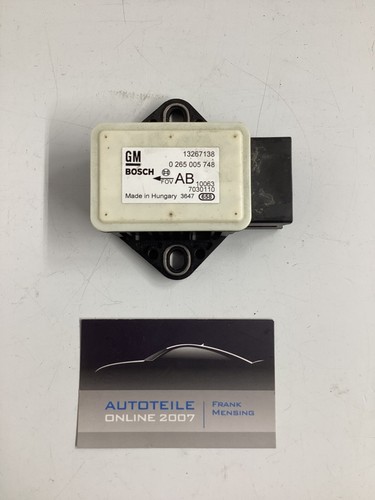 Opel Corsa D Querbeschleunigungssensor Drehratensensor GM 13267138 0265005748