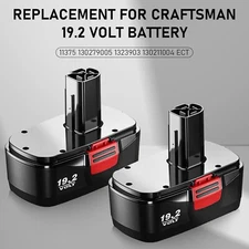 2Pack Replacement for Craftsman 19.2V Battery DieHard C3 315.115410 130279005