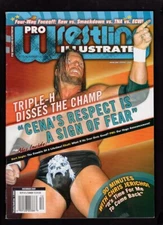 Pro Wrestling Illustrated Magazine (December, 2007) Triple-H